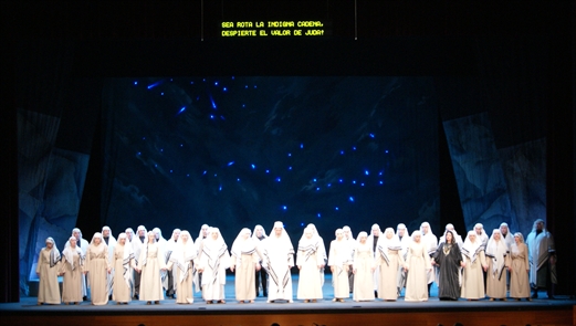 El Teatro de la Ópera Nacional de Moldavia interpreta la ópera Nabucco 